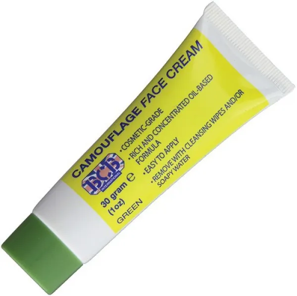 Bushcraft Camouflage Face Cream Green BUSCL1493G