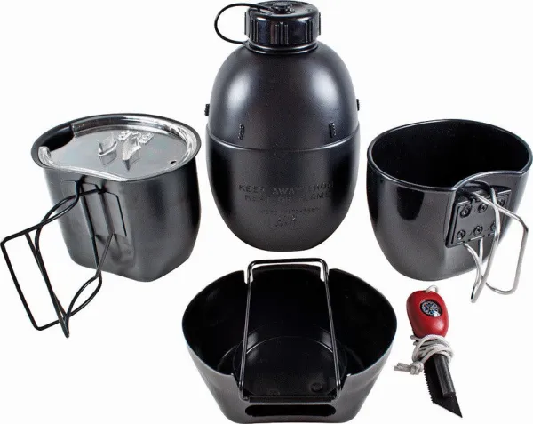 Bushcraft Crusader I Cooking System 6pc BUSCN004B