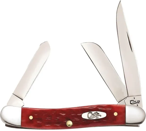 Case Medium Stockman Dark Red CA06999