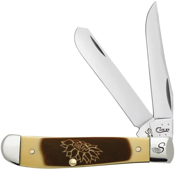 Case Mini Trapper Sunflower Delrin CA10825