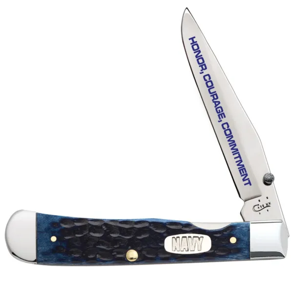 Case US Navy Trapperlock Blue Bone CA17705