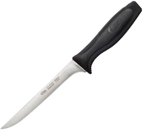 Case Household Cutlery - 6-inch Boning Knife - Black Synthetic (XX LT 630) CA31713