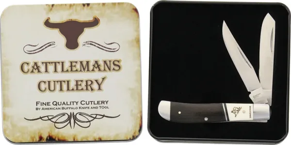 Cattlemans Cutlery Bronco Series Trapper knives CC0008BST