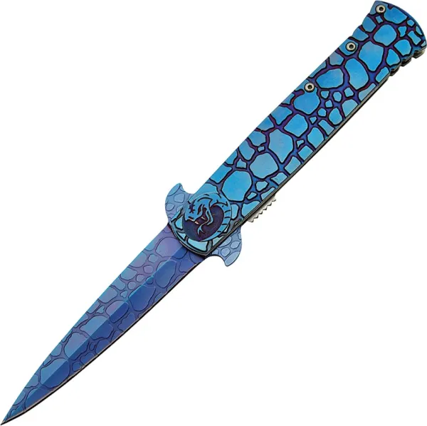 China Made Steel Cobra Linerlock knives CN300344BL