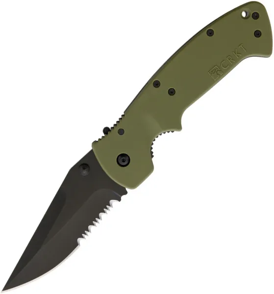 CRKT Crawford Kasper Linerlock OD knives CR6783KOD