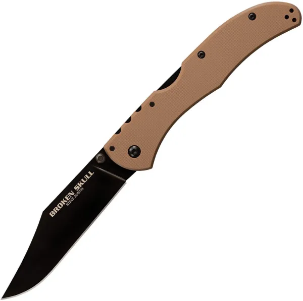 Cold Steel Broken Skull II Lockback Tan knives CS54S2A
