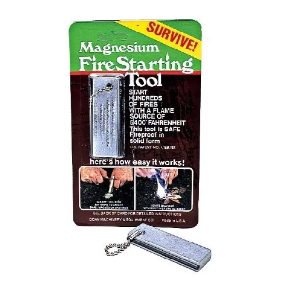Doan Machinery Magnesium Fire Starting Tool knives DM5
