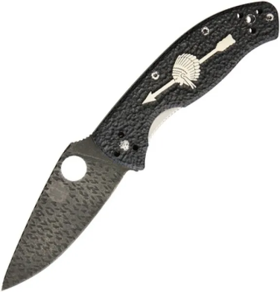 David Yellowhorse-Spyderco Custom Yellowhorse Tenacious DY91323