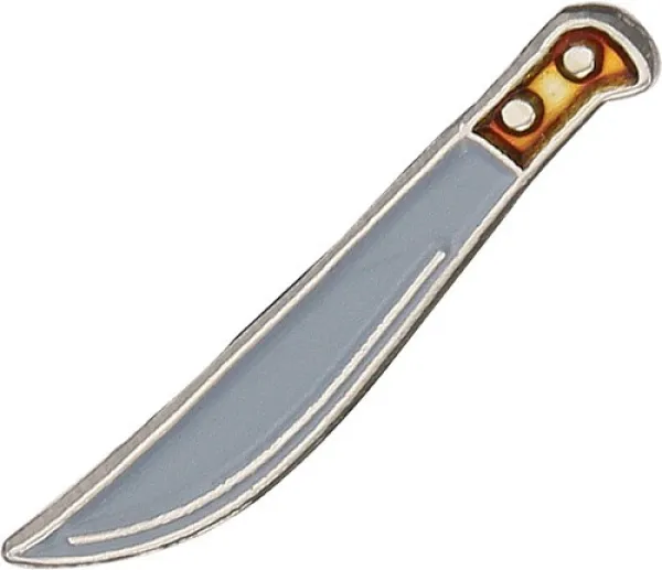  Machete Knife Lapel Pin EA432