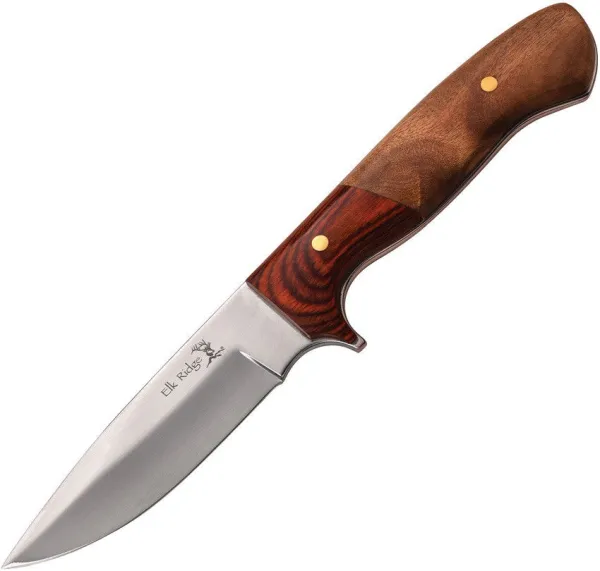 Elk Ridge Fixed Blade Wood knives ER557