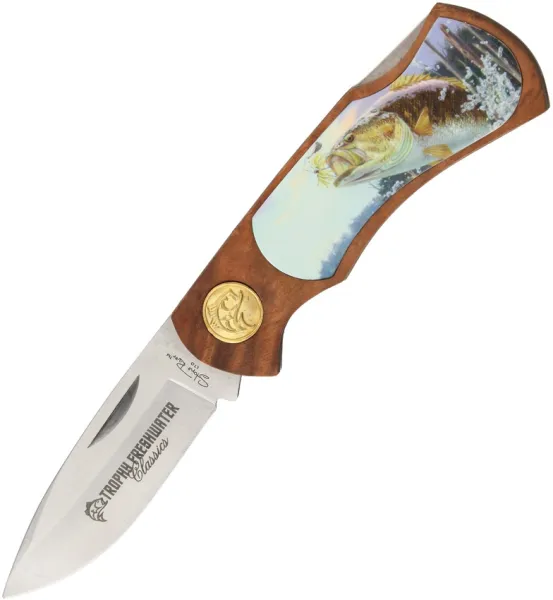 Miscellaneous Smallmouth Bass Lockback knives F1659