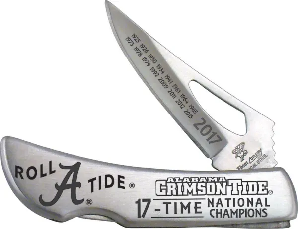 Frost Cutlery Alabama 2017 Champs knives FAL17483SS
