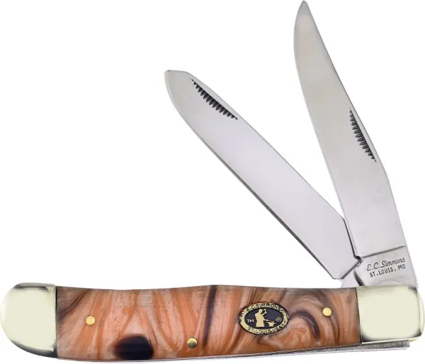 Frost Cutlery Trapper Gold Resin knives FECS108CG