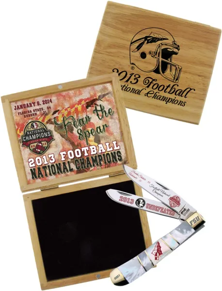 Frost Cutlery Florida State National Champs knives FFSU108MOP