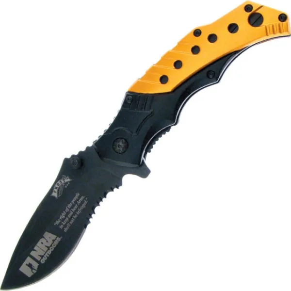 Frost Cutlery NRA Tactical Linerlock knives FNRA412Y