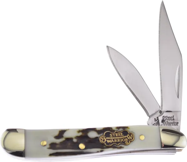 Frost Cutlery Little Peanut Stag Bone Resin knives FOC107SBR