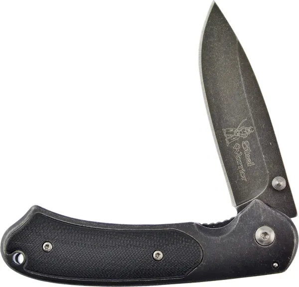 Frost Cutlery Framelock Black Stone Wash knives FSW321