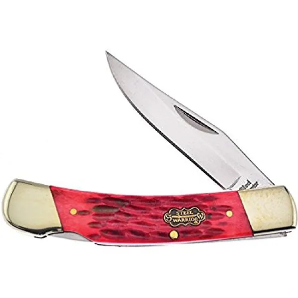 Frost Cutlery Lockback Red Pick Bone knives FSW536RPB