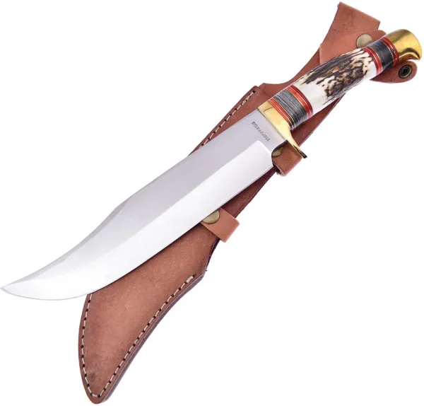 Frost Cutlery Trophy Stag Bowie knives FTS975