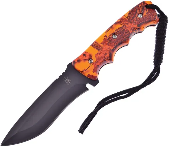 Frost Cutlery Fixed Blade Orange Camo knives FTX021OR