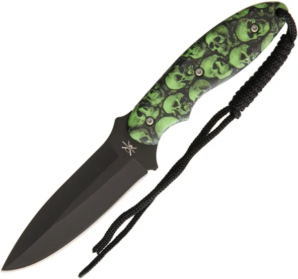 Frost Cutlery Fixed Blade Skull Camo knives FTX025GSC