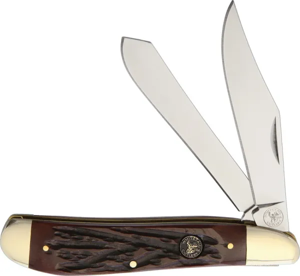 Frost Cutlery Dog Leg Trapper knives FWT602BRJB