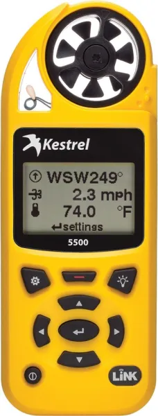 Kestrel 5500 Weather Meter with LiNK KES0855LVYEL
