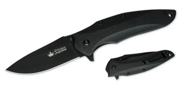 Kizlyar Zedd Linerlock Black Ti AUS-8 KK0173