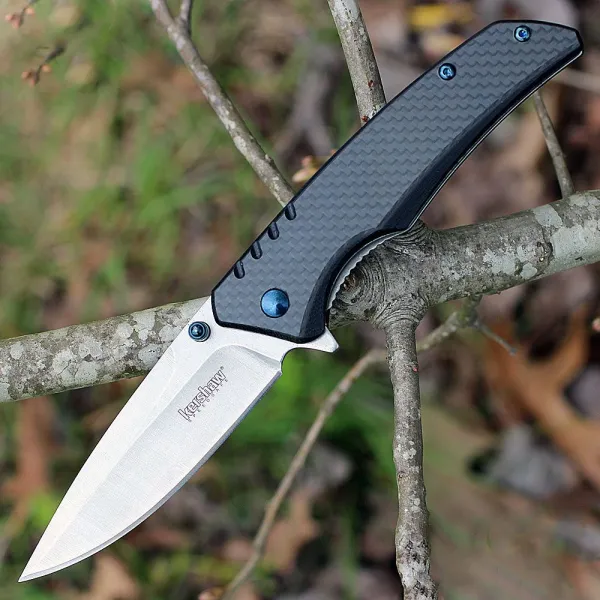 Kershaw Halogen Linerlock CF Over G10 knives KS1336