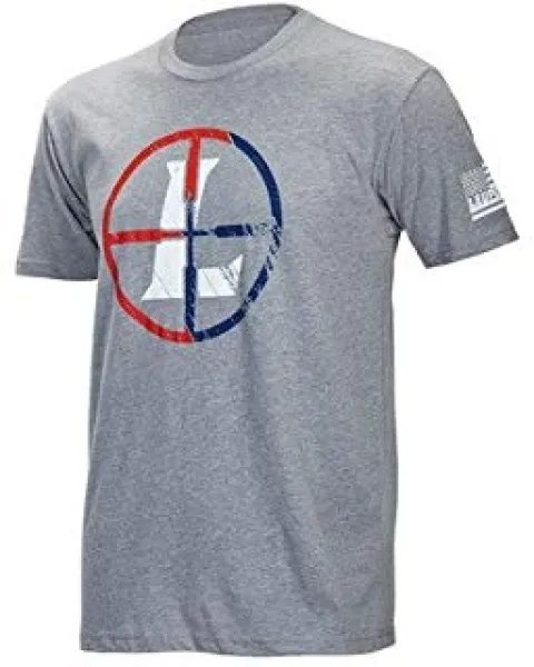 Leupold USA Reticle T-Shirt Gray XL LP172571