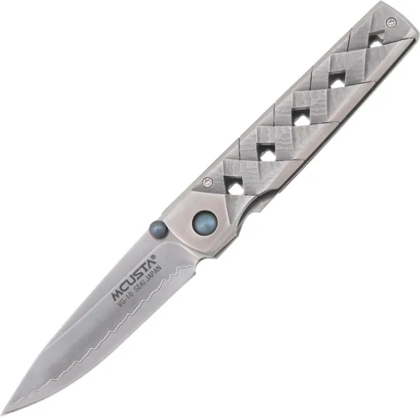 Mcusta Yoroi Clad Damascus knives MCU37C