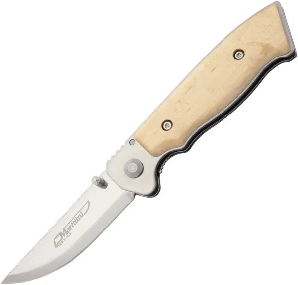 Marttiini Lynx Linerlock Curly Birch knives MN945115