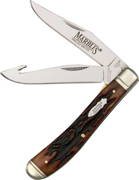 Marbles Guthook Linerlock Trapper knives MR300
