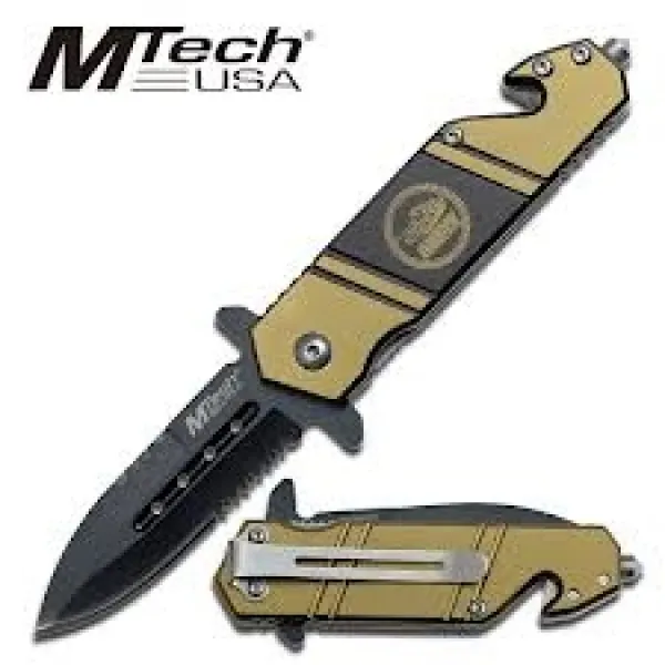  Rescue Linerlock Army MT620ARS