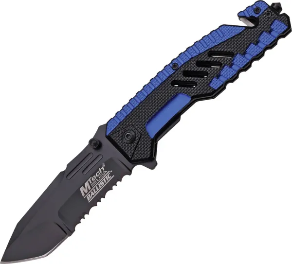 MTech Rescue Linerlock A-O Blue knives MTA856BL