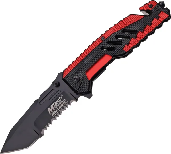 MTech Rescue Linerlock A-O Red knives MTA856RD
