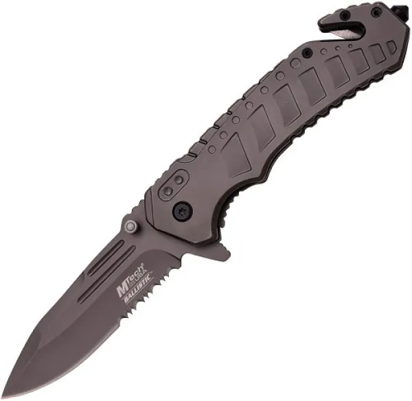MTech Ballistic Linerlock A-O Gray knives MTA860GY