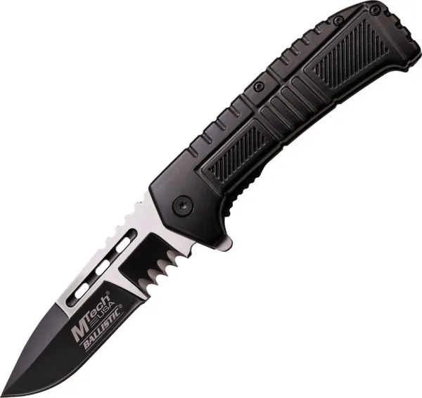 MTech Linerlock A-O Black knives MTA897BK