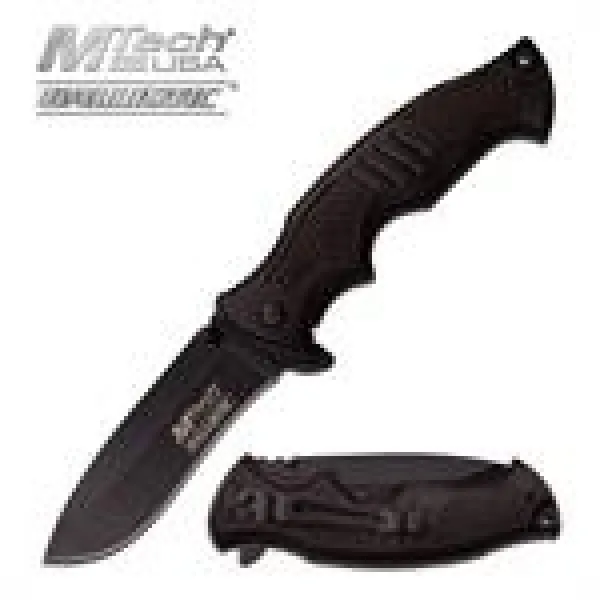 MTech Linerlock A-O Black knives MTA921BK