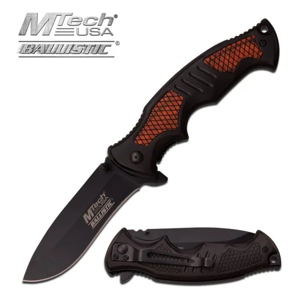 MTech Linerlock A-O Brown knives MTA921BW