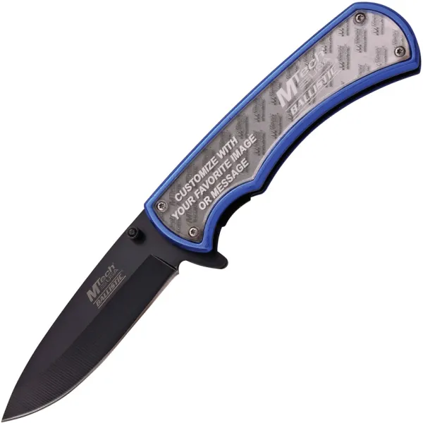 MTech Customize Cover Linerlock A-O knives MTA923BL