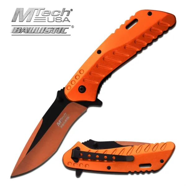 MTech Linerlock A-O Orange knives MTA926OR