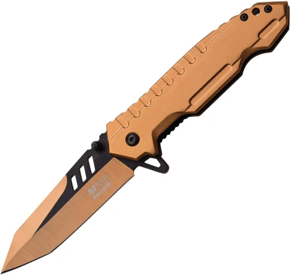 MTech Linerlock A-O Desert Tan knives MTA927DT