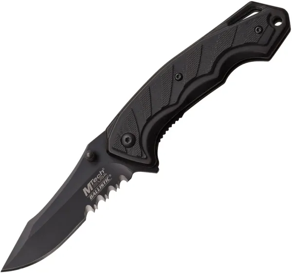 MTech Linerlock A-O G-10 Black Ser knives MTA963S