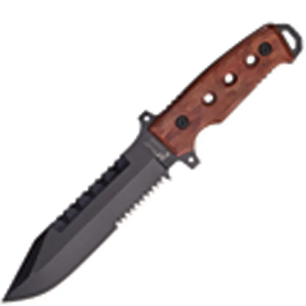 MTech Xtreme Fixed Blade Wood knives MTX8098W