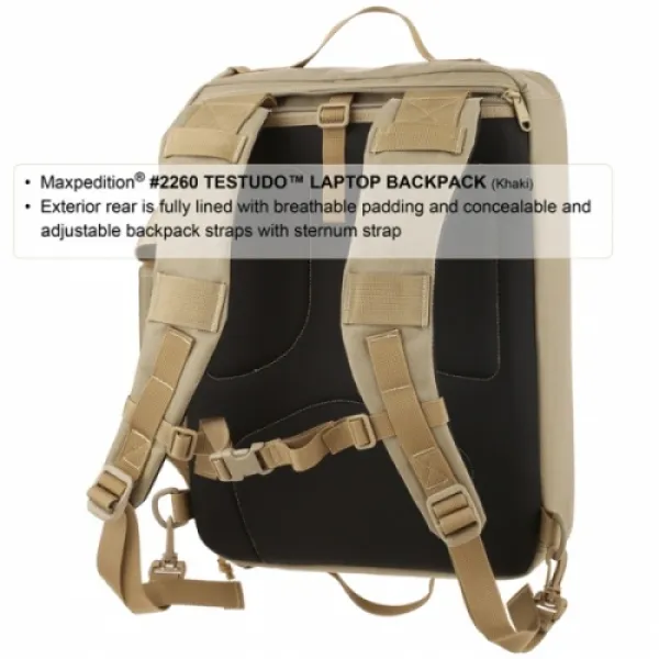  Testudo Laptop Backpack MX2260B
