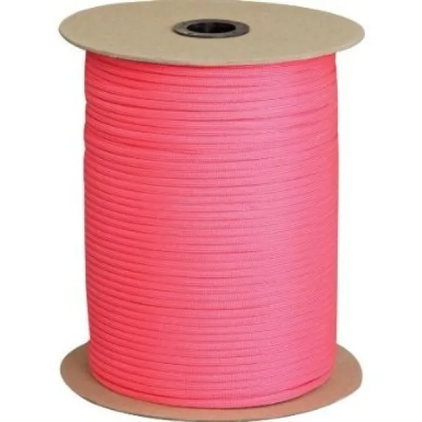  Parachute Cord Pink 1000 ft RG1016S