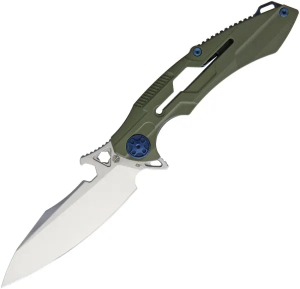 Rike Knife M3 Framelock OD Green RKM3OB