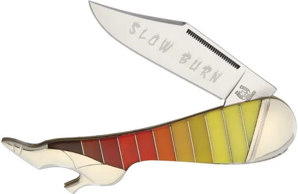 Rough Ryder Slow Burn Leg Knife knives RR1439