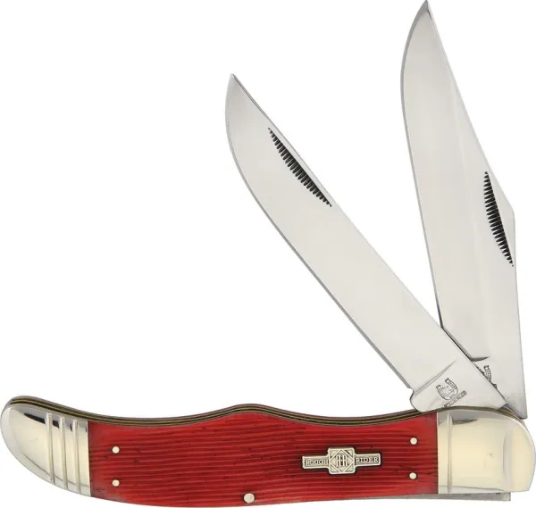 Rough Ryder Folding Hunter Strawberry Bone knives RR1501